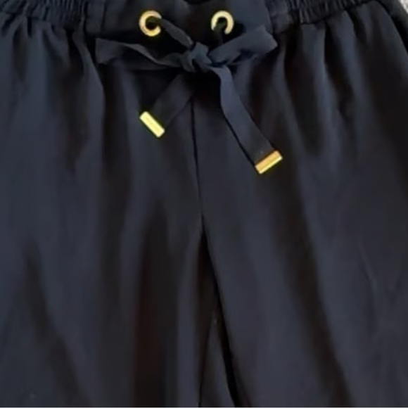 MICHAEL Michael Kors Black Sweatpants with Drawstring Waist - Picture 2 of 9